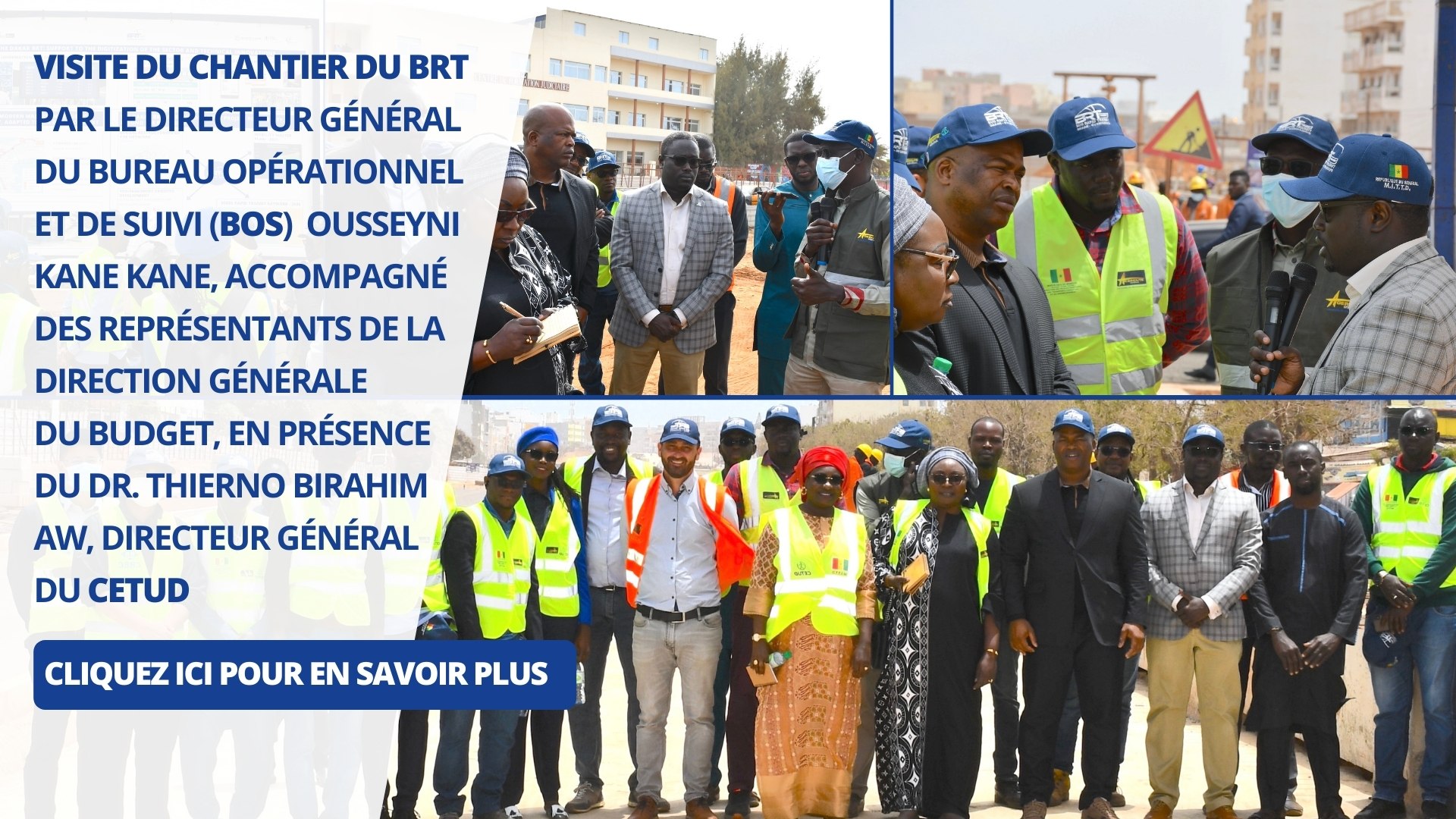 Mission de suivi et d’évaluation de l’état d’exécution des projets du Plan Sénégal Emergent