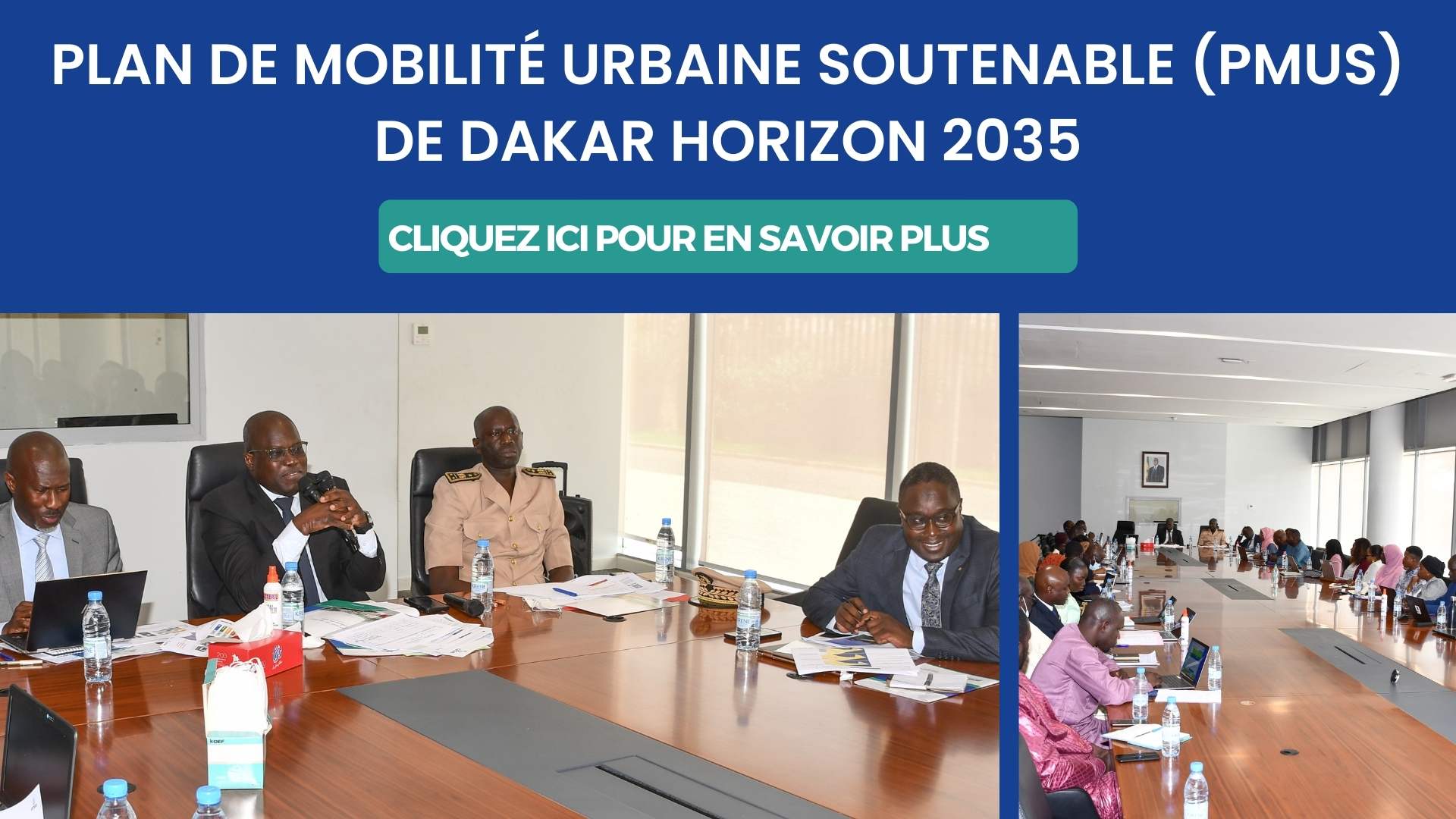 Plan de Mobilité urbaine soutenable (PMUS) de Dakar horizon 2035