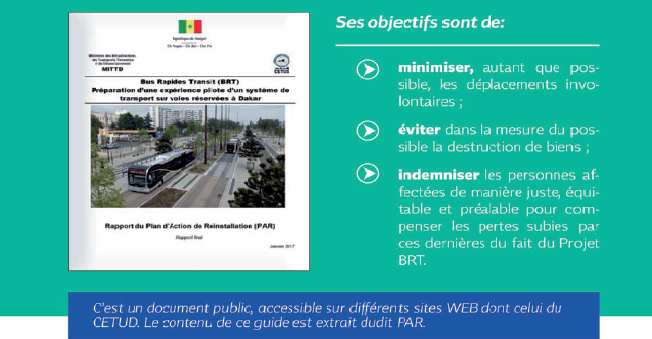 CETUD: Projet BRT Dakar PAR