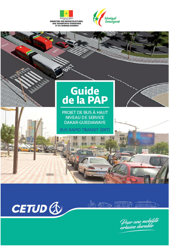 CETUD:  guide de la PAP (Personne Affectée par le Projet) BRT Dakar