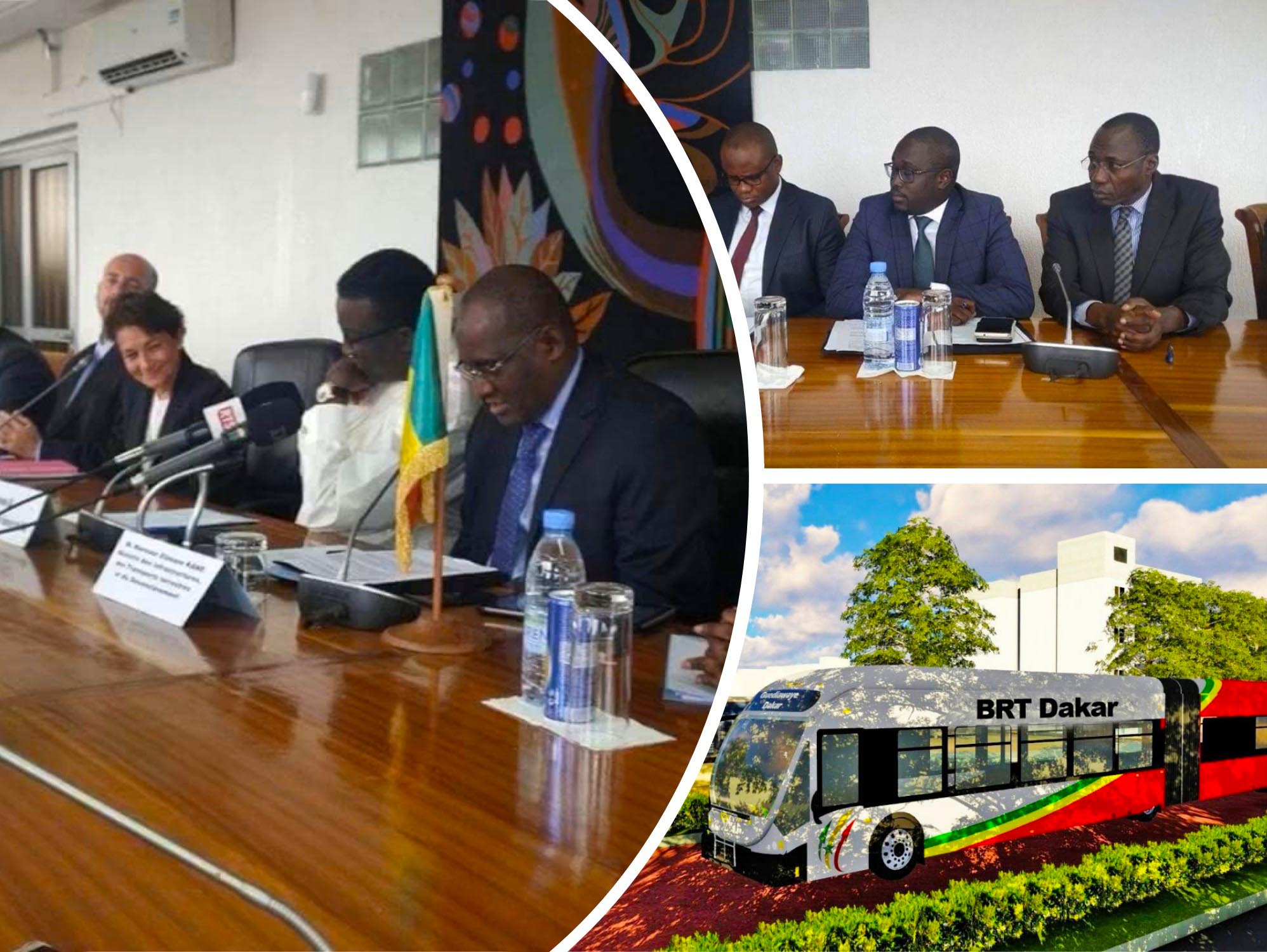 Projet BRT : Signature accord de financement entre l’État du Sénégal et la Banque Mondiale